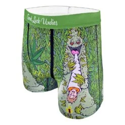 Men's Weed Smoking Human Underwear 9 Men's Weed Smoking Human Underwear -Good Luck Sock Store 90940 WeedSmokingHuman 4
