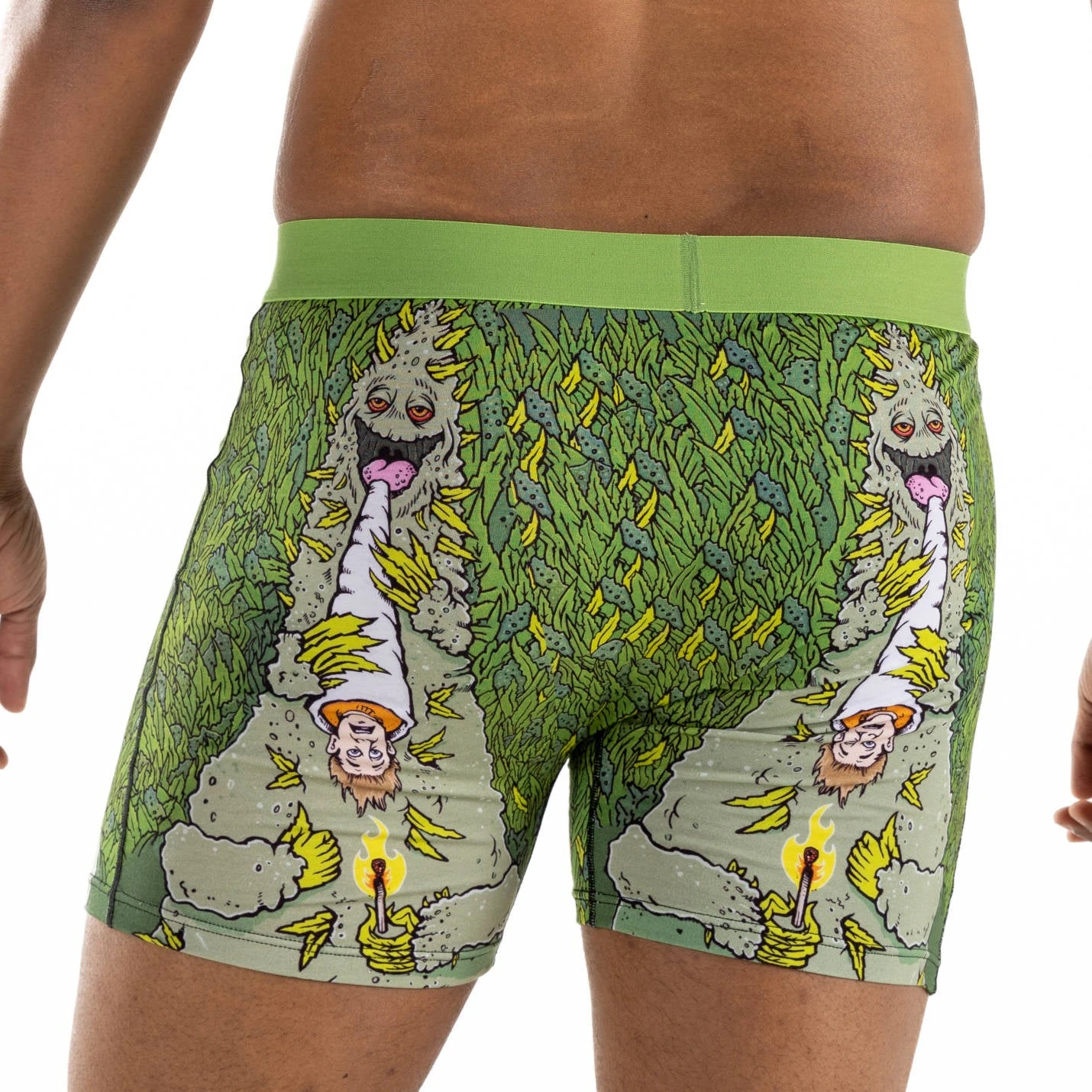 Men's Weed Smoking Human Underwear 6 Men's Weed Smoking Human Underwear - Image 6