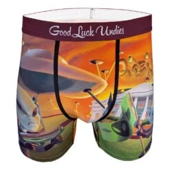 Men's Alien Invasion Underwear 9 Men's Alien Invasion Underwear -Good Luck Sock Store 90950 AlienInvasion 1