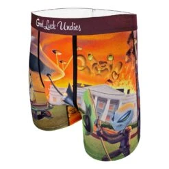 Men's Alien Invasion Underwear 8 Men's Alien Invasion Underwear -Good Luck Sock Store 90950 AlienInvasion 4