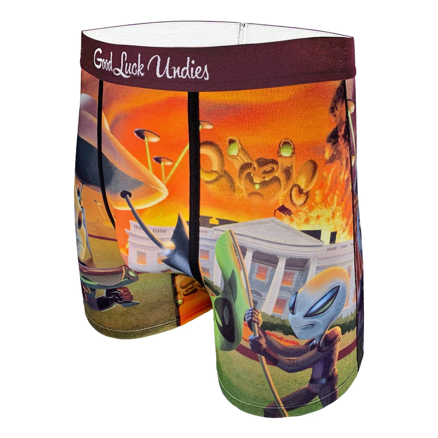 Men's Alien Invasion Underwear 3 Men's Alien Invasion Underwear - Image 3