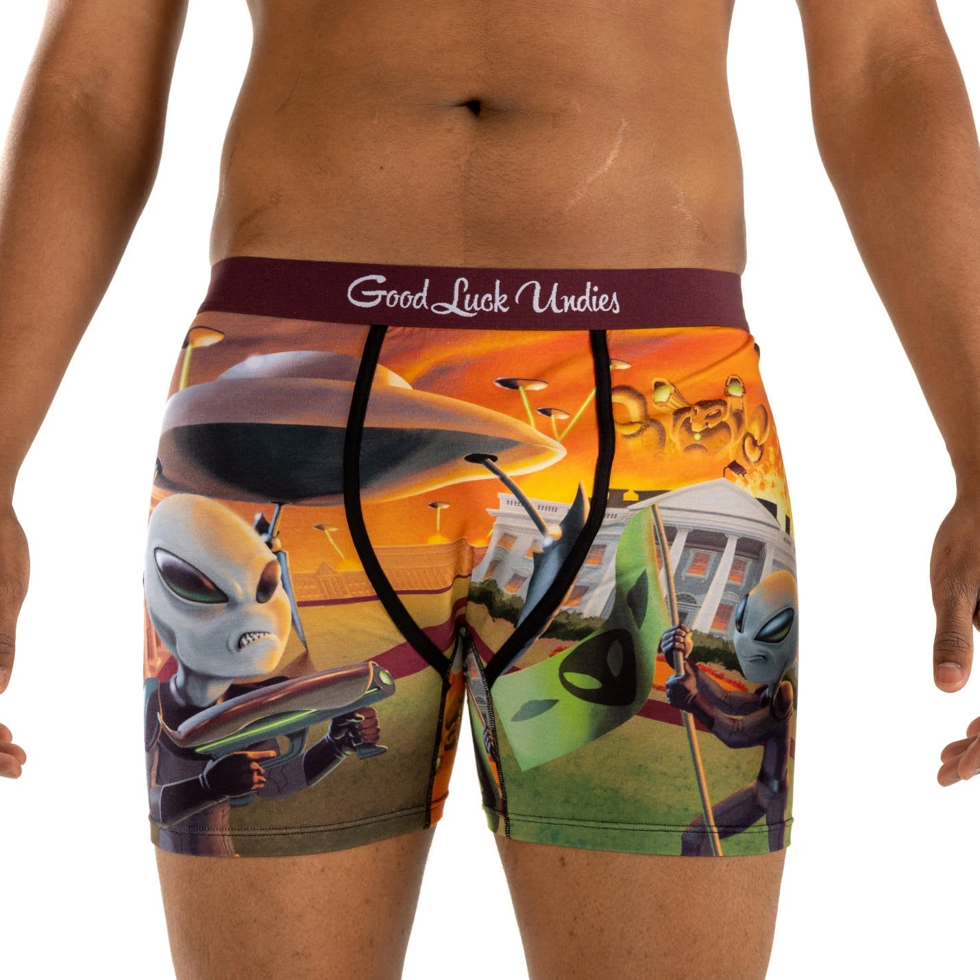 Men's Alien Invasion Underwear 2 Men's Alien Invasion Underwear - Image 2