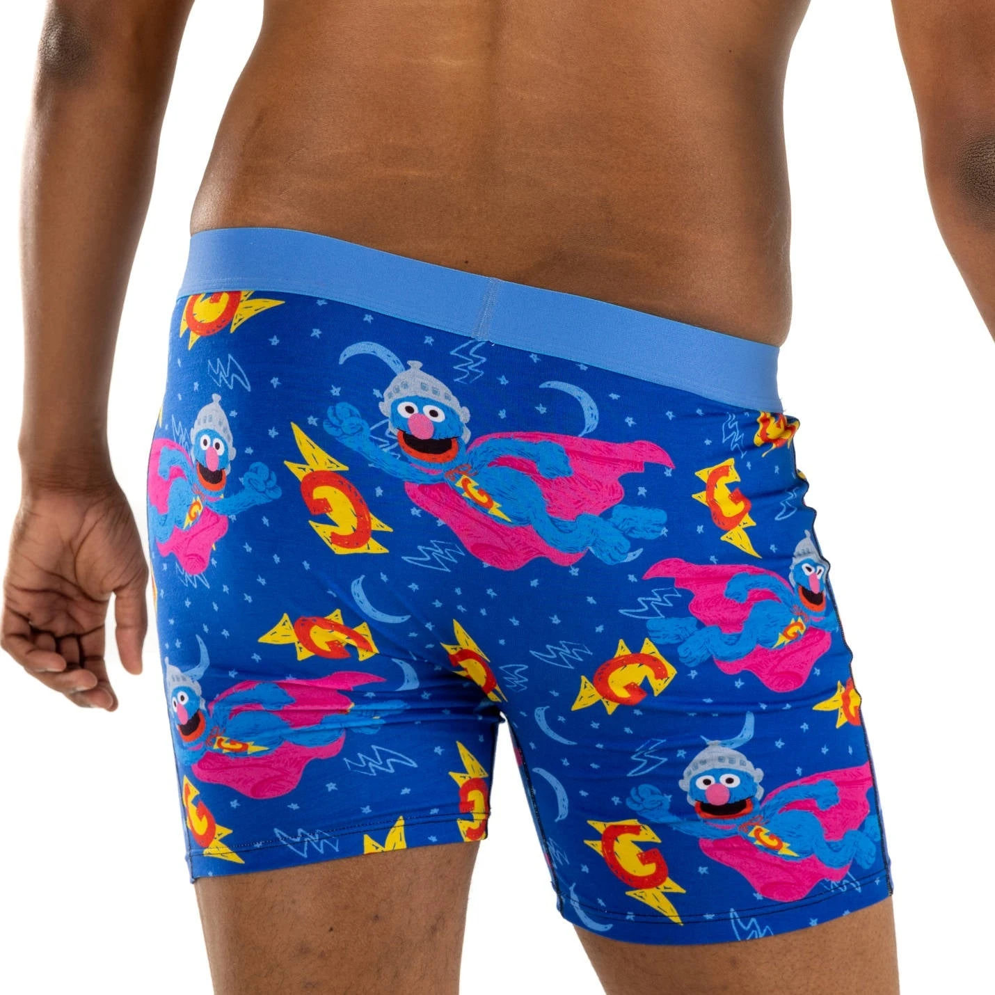 Men's Sesame Street, Super Grover Underwear 4 Men's Sesame Street, Super Grover Underwear - Image 4