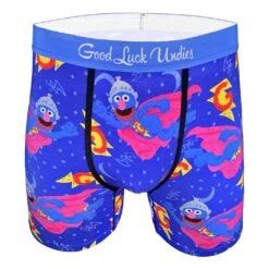 Men's Sesame Street, Super Grover Underwear