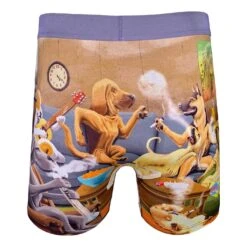 Men's Dogs Smoking Weed Underwear 10 Men's Dogs Smoking Weed Underwear -Good Luck Sock Store 90990 DogsSmokingWeed 2