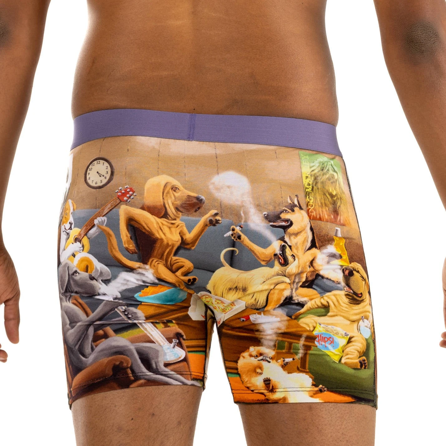 Men's Dogs Smoking Weed Underwear 6 Men's Dogs Smoking Weed Underwear - Image 6