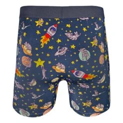 Men's Space Cats Underwear 7 Men's Space Cats Underwear -Good Luck Sock Store 91000 SpaceCats 2