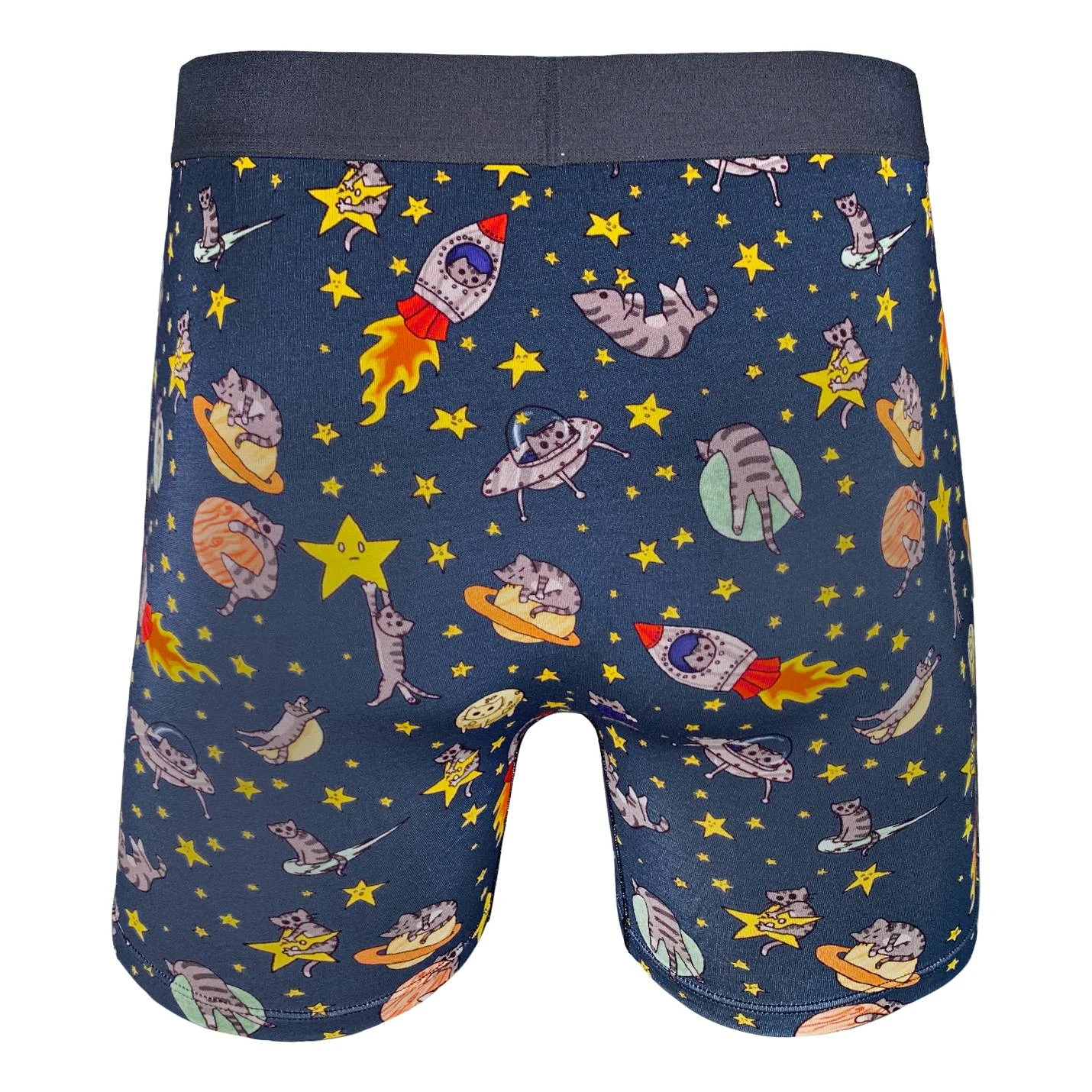 Men's Space Cats Underwear 3 Men's Space Cats Underwear - Image 3