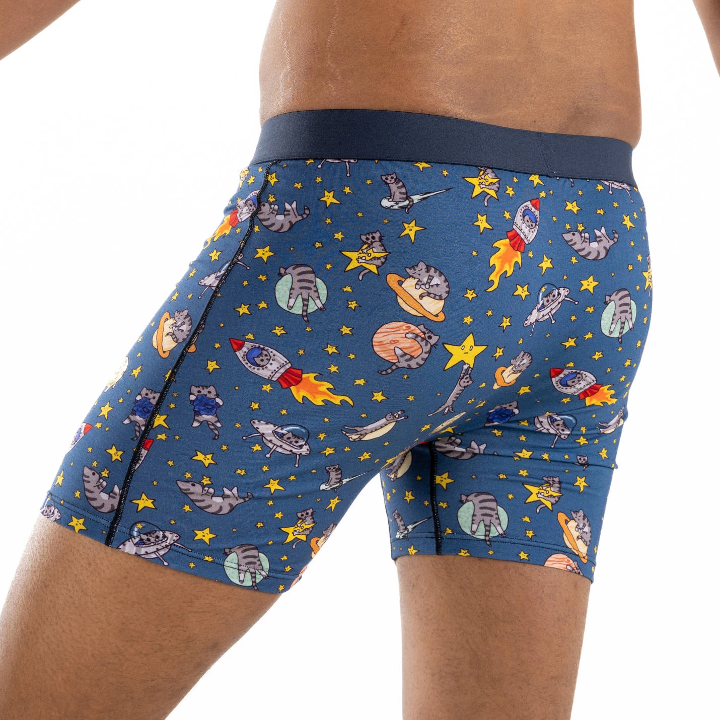 Men's Space Cats Underwear 4 Men's Space Cats Underwear - Image 4