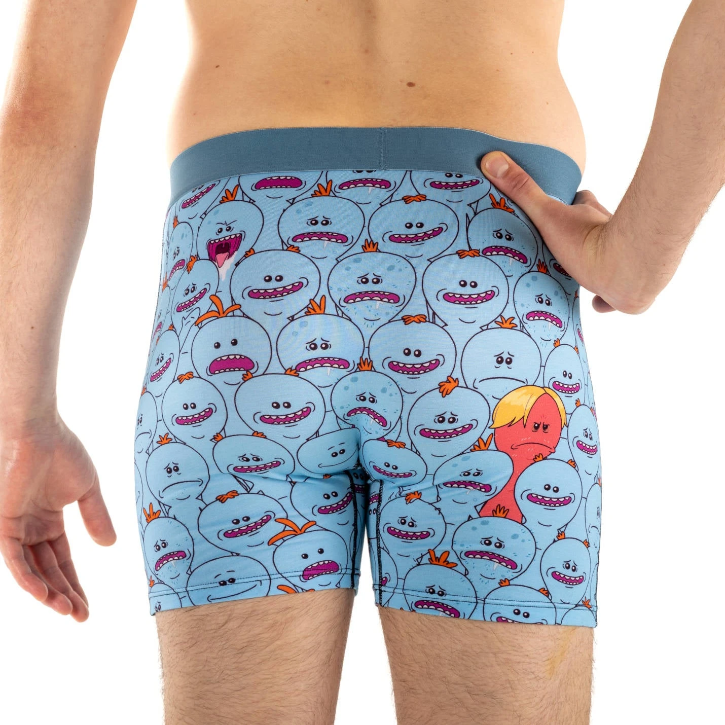 Men's Rick And Morty, Mr. Meeseeks Underwear 4 Men's Rick And Morty, Mr. Meeseeks Underwear - Image 4