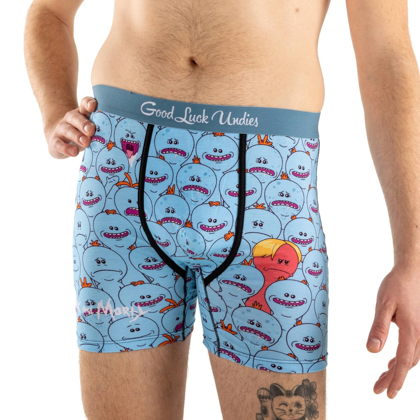 Men's Rick And Morty, Mr. Meeseeks Underwear 2 Men's Rick And Morty, Mr. Meeseeks Underwear - Image 2