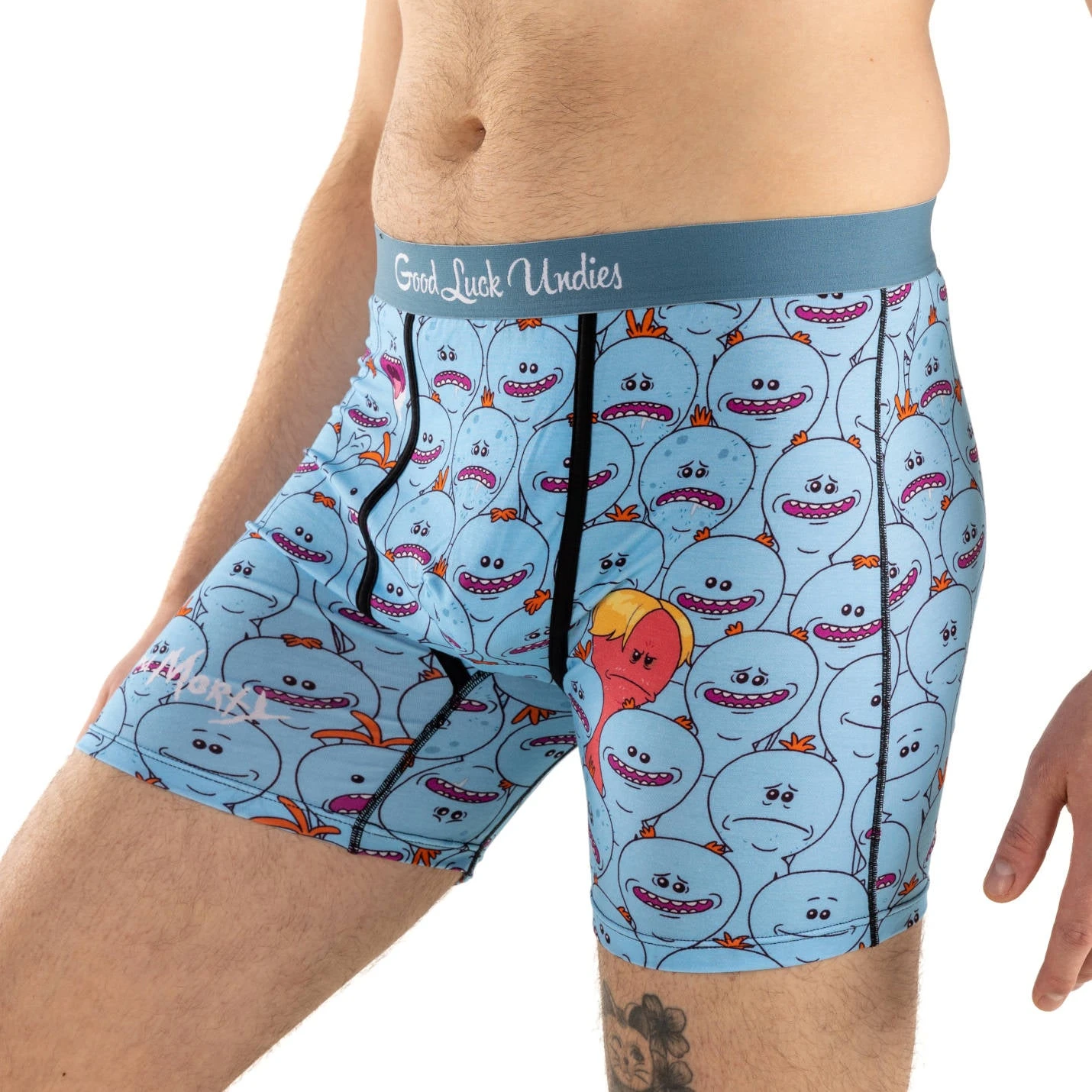 Men's Rick And Morty, Mr. Meeseeks Underwear 5 Men's Rick And Morty, Mr. Meeseeks Underwear - Image 5