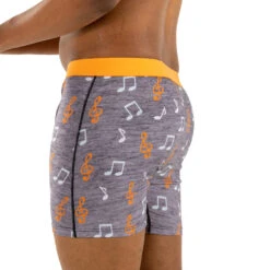 Men's Music Notes Underwear -Good Luck Sock Store 91040 MusicNotes side