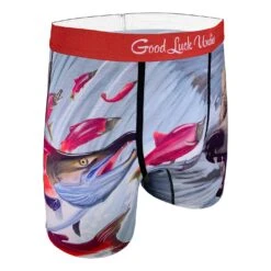 Men's Bear Catching Salmon Underwear -Good Luck Sock Store 91130 BearCatchingSalmon 3