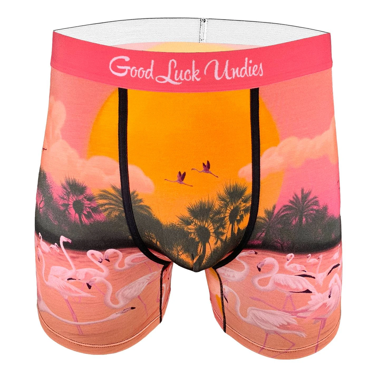 Men's Flamingo Paradise Underwear 1 Men's Flamingo Paradise Underwear