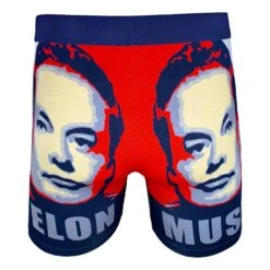 Men's Elon Musk Underwear -Good Luck Sock Store 91150 ElonMusk 2