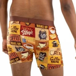 Men's Coffee Time Underwear 7 Men's Coffee Time Underwear -Good Luck Sock Store 91170 CoffeeTime back