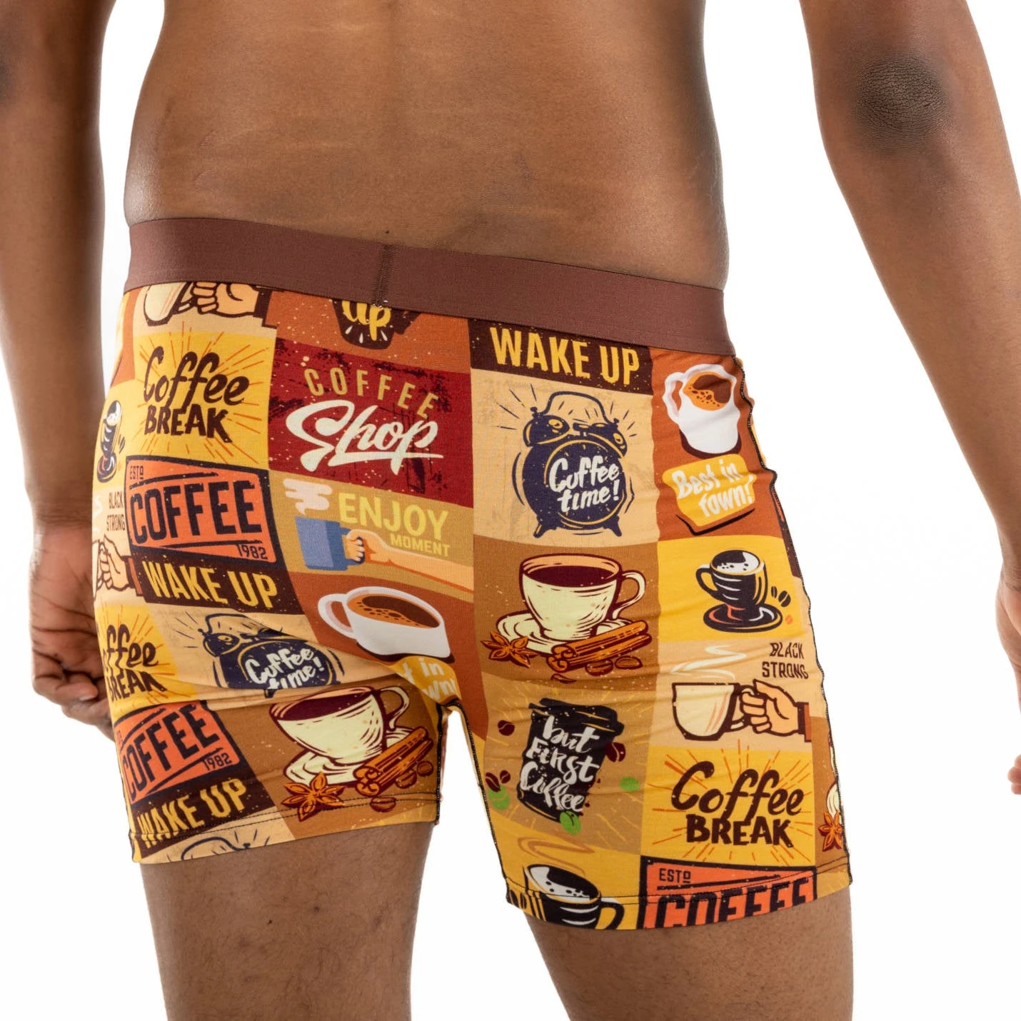 Men's Coffee Time Underwear 4 Men's Coffee Time Underwear - Image 4