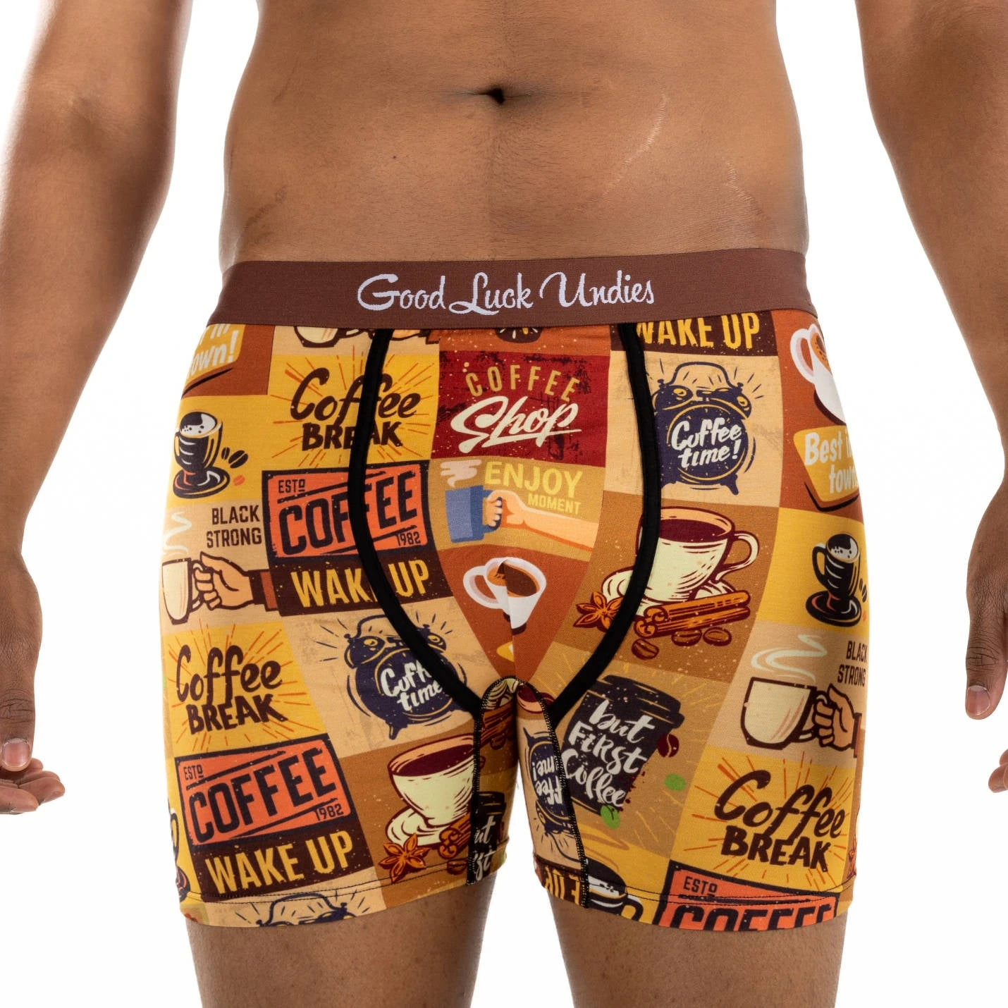 Men's Coffee Time Underwear 2 Men's Coffee Time Underwear - Image 2