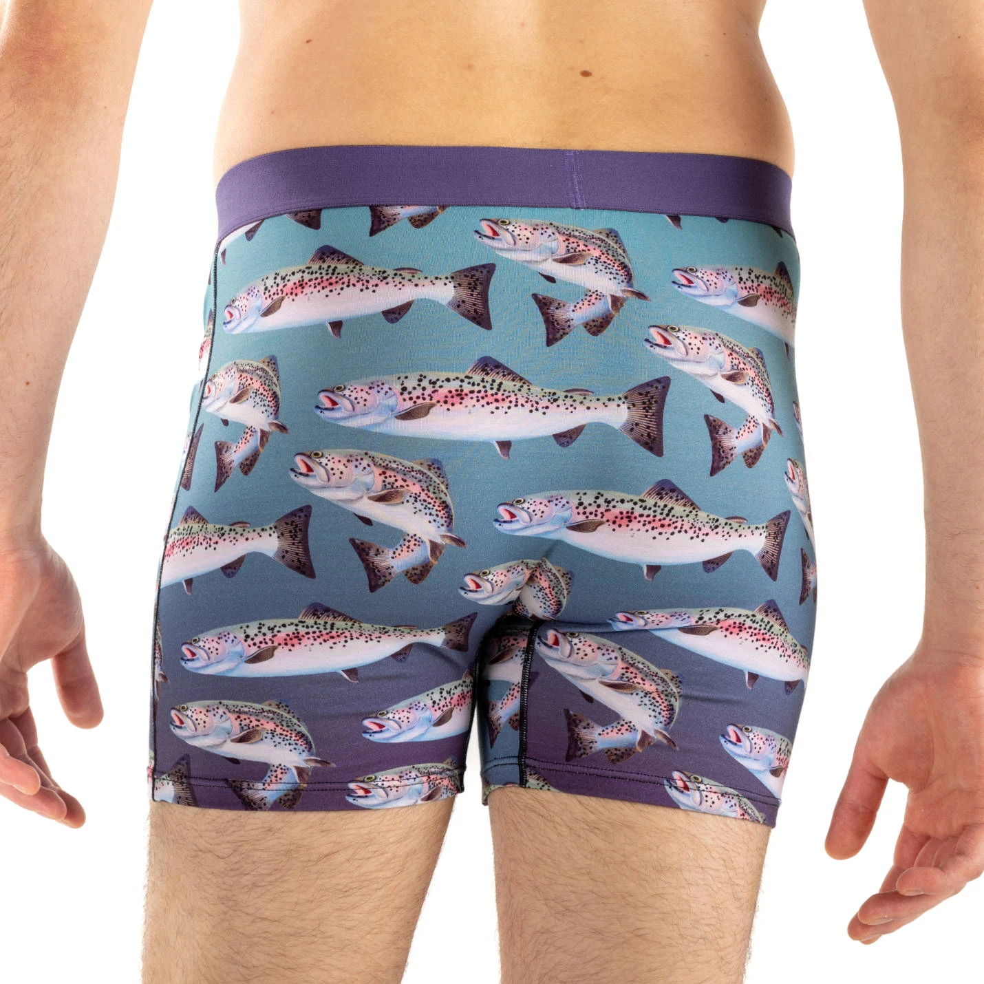 Men's Rainbow Trout Underwear 4 Men's Rainbow Trout Underwear - Image 4