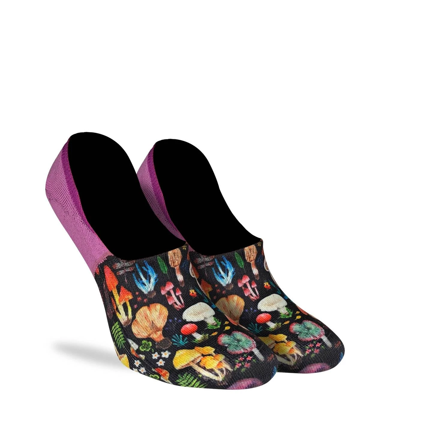 Women's Mushrooms No Show Socks 1 Women's Mushrooms No Show Socks