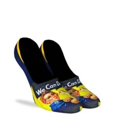 Women's Rosie The Riveter No Show Socks